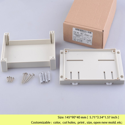 전자적 Diy 스위치 박스 케이블 정션 박스 145*90*40 Mm 동안 PLC 딘 레일 구내