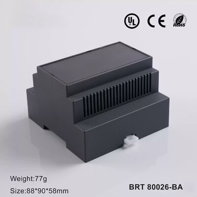 5 모듈 DIN 레일 부착 PCB & 전자 DIN 레일 박스 UL 94 V0 재료